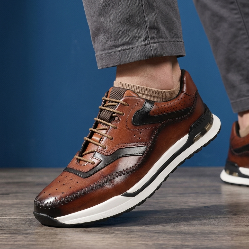 Jenton Leather Sneakers