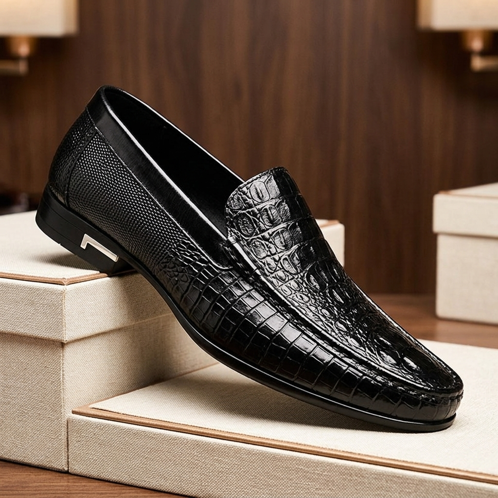 Darson Leather Dress Loafers