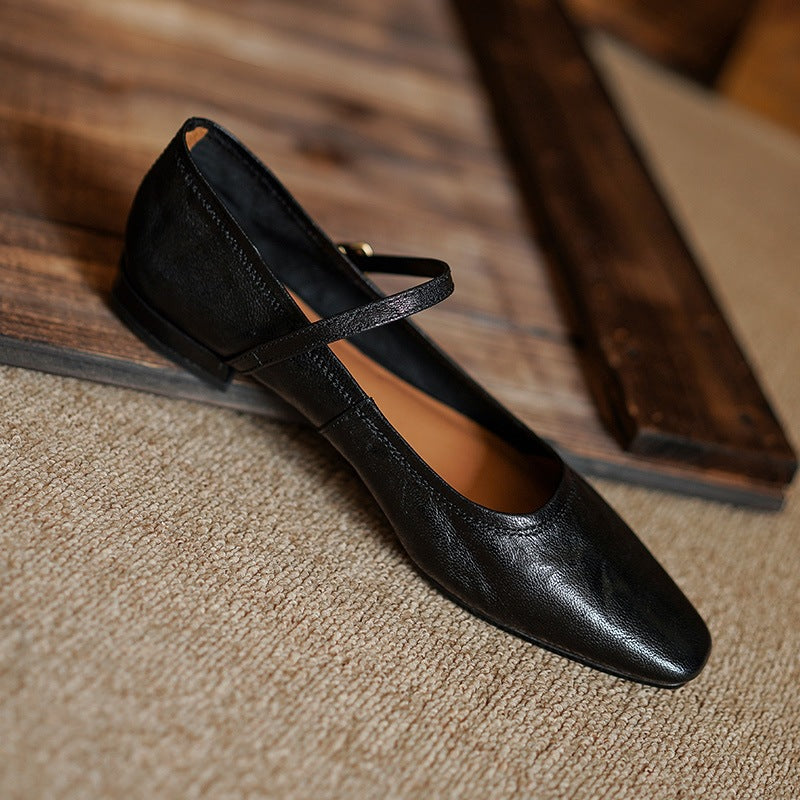 Verona Genuine Leather Flats