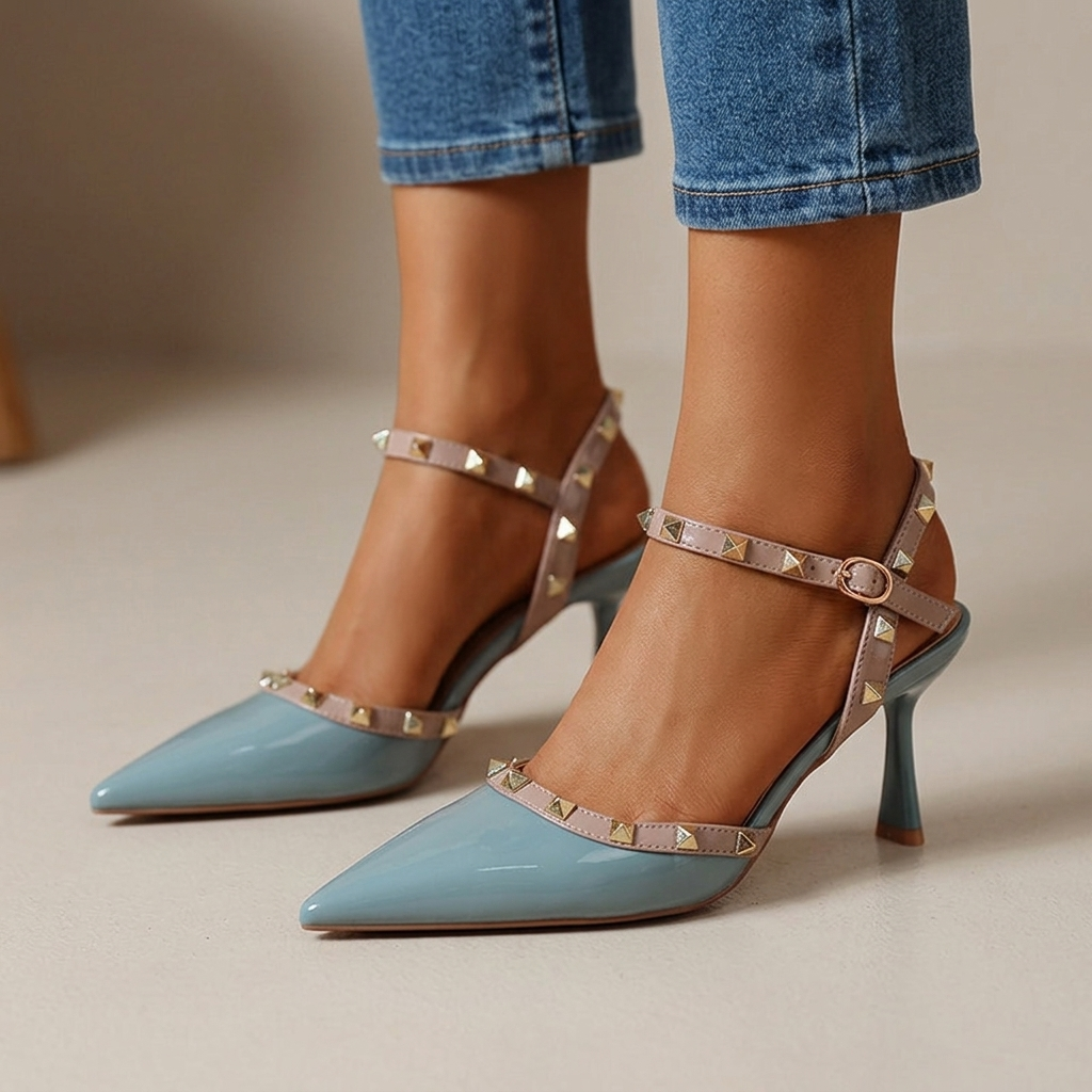 Camilla Studded Heels
