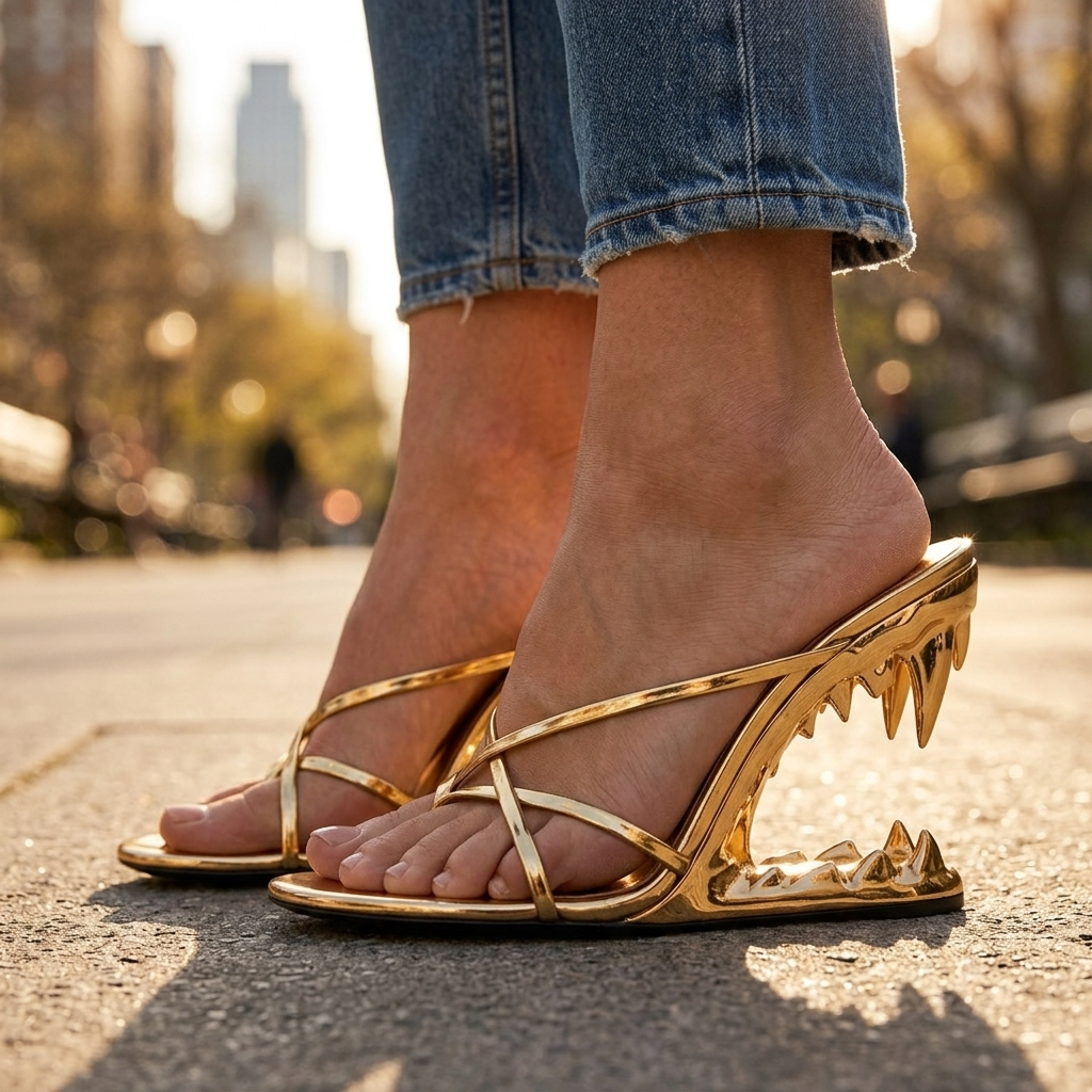 Marlowe Shark Bite Heels