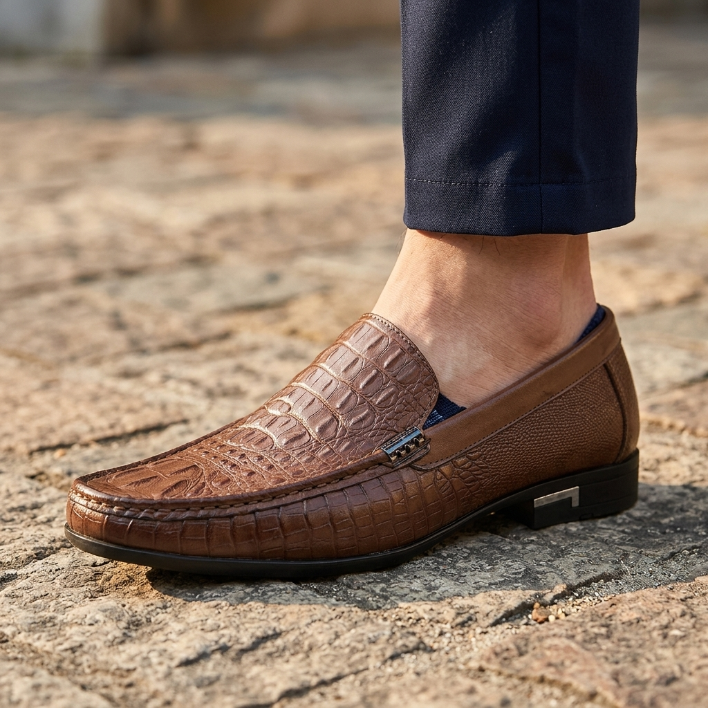 Darson Leather Dress Loafers