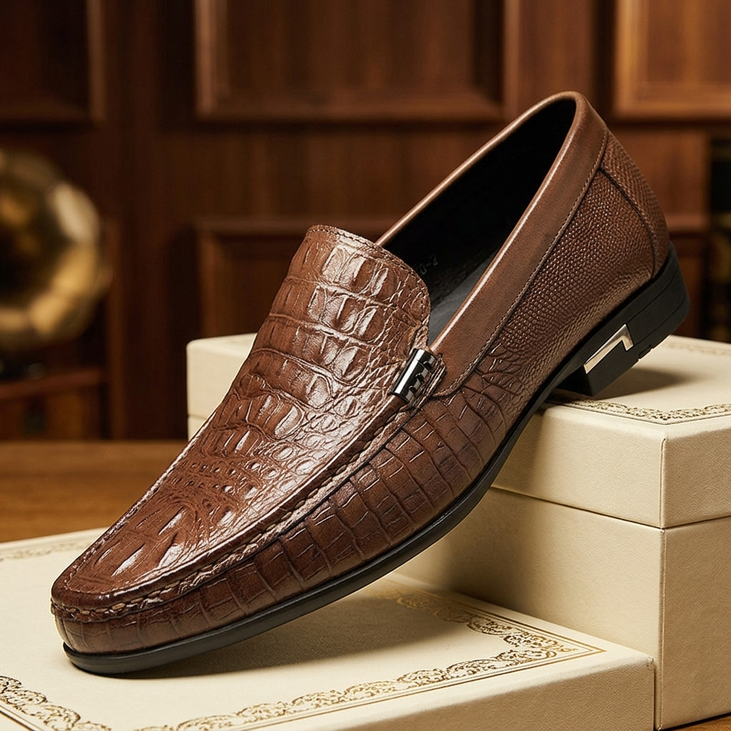 Darson Leather Dress Loafers