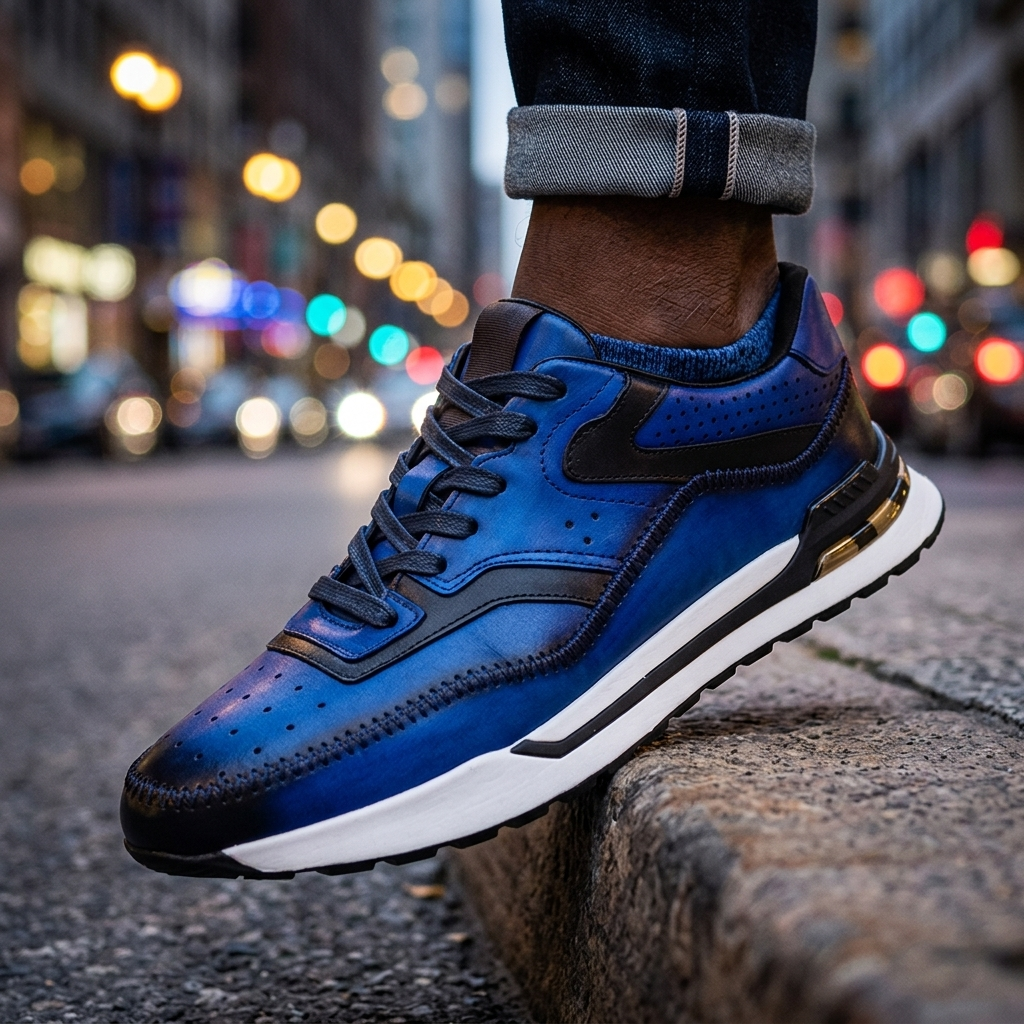 Jenton Leather Sneakers
