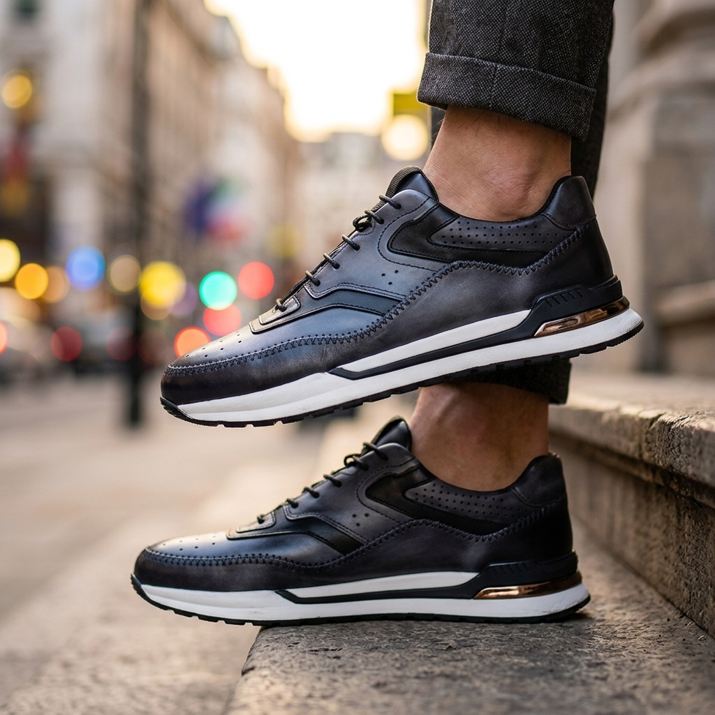 Jenton Leather Sneakers