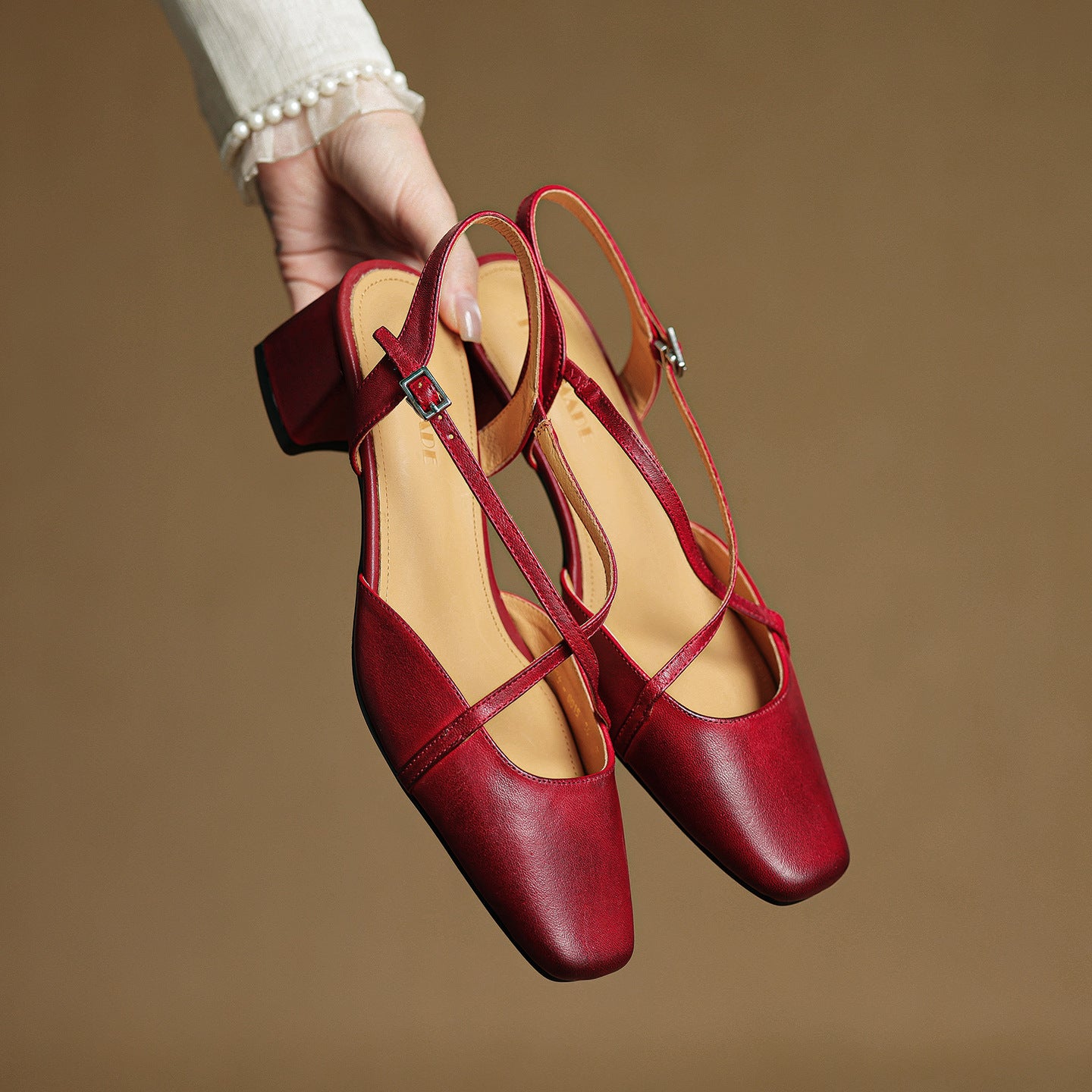 Rosalia Verone Genuine Leather Heels