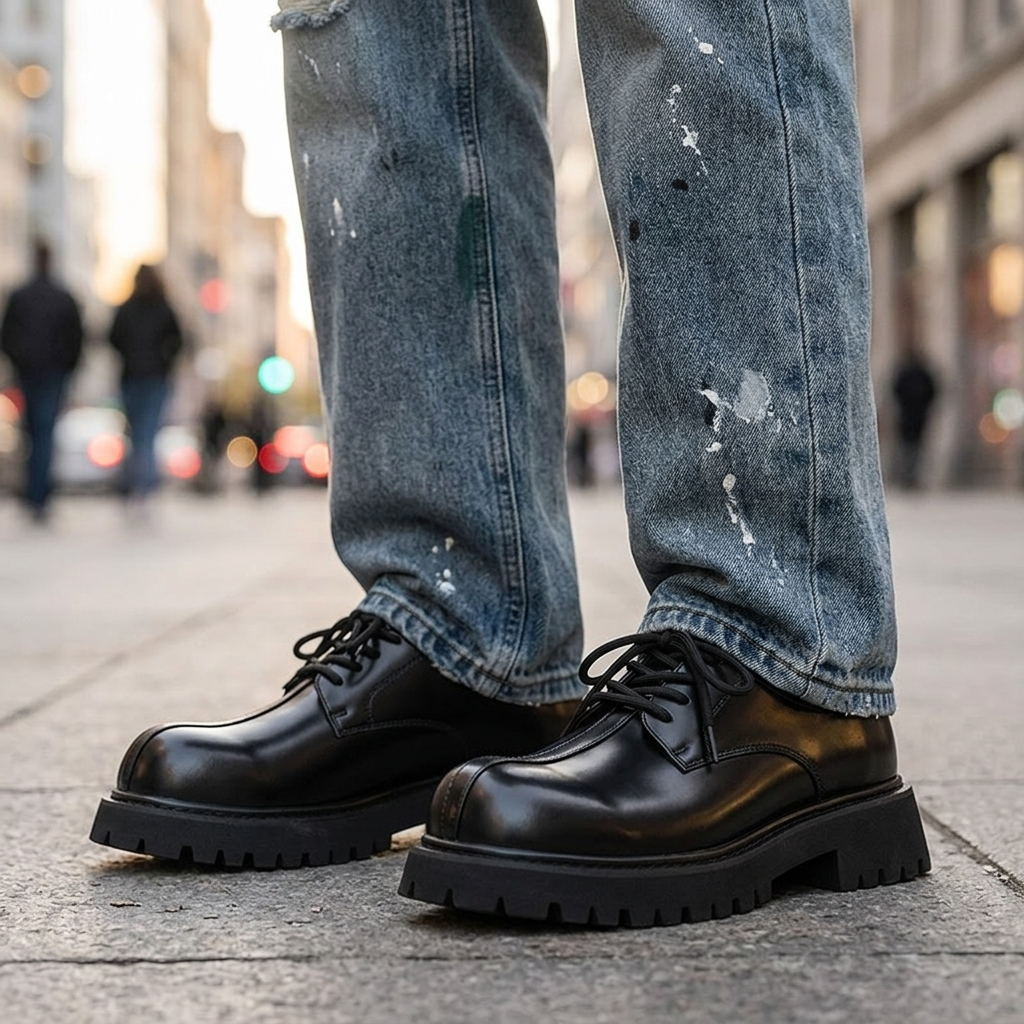 Cooper Leather Derbies