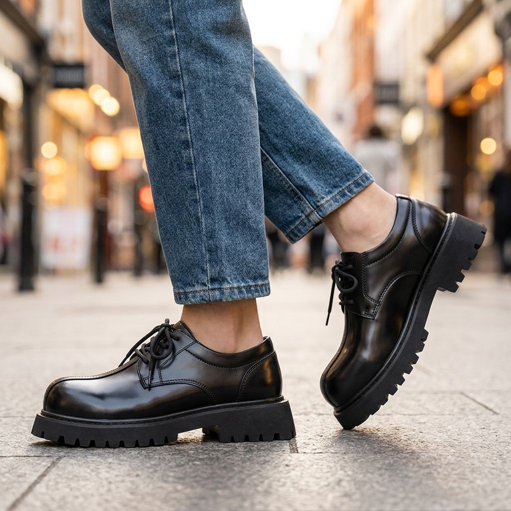 Cooper Leather Derbies