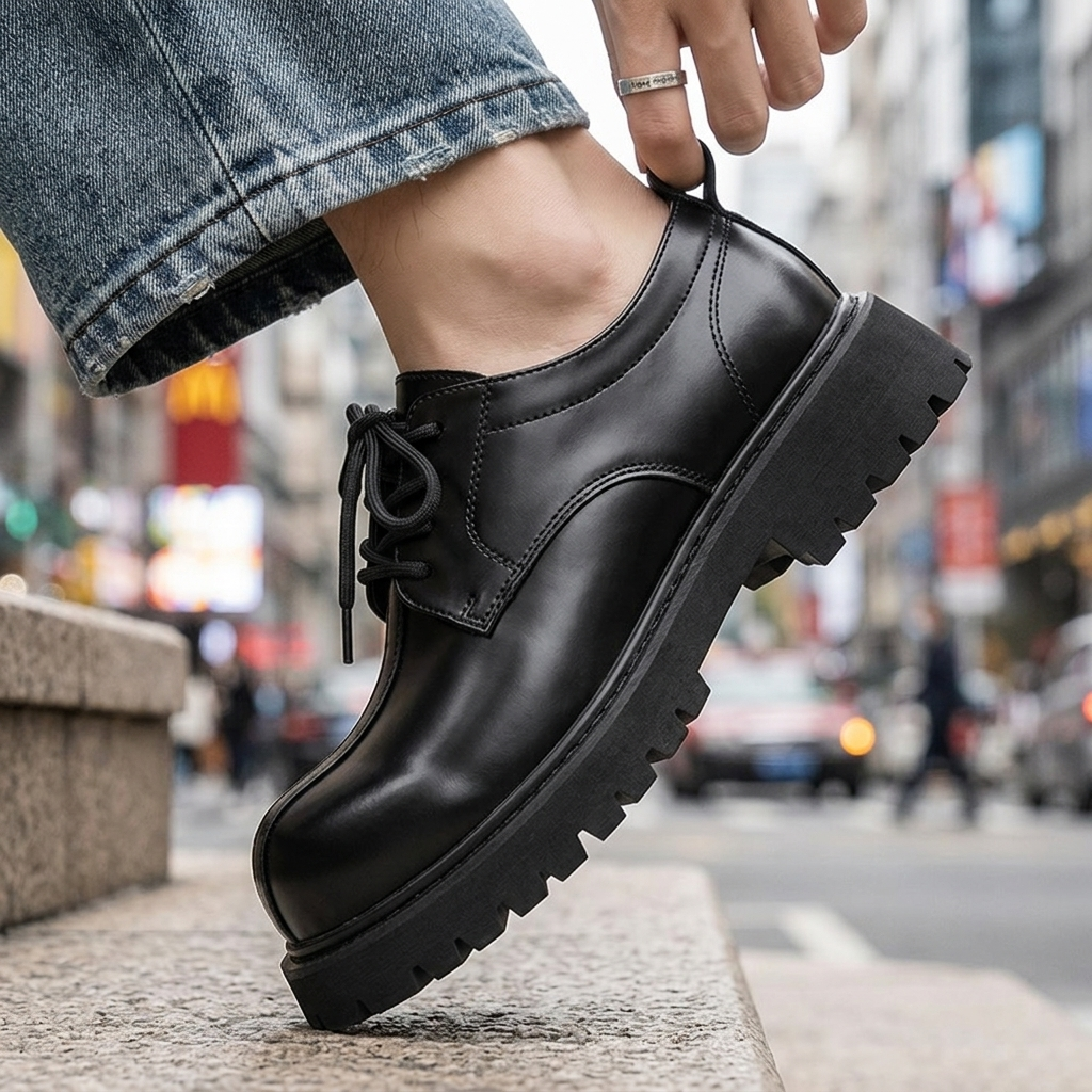 Cooper Leather Derbies