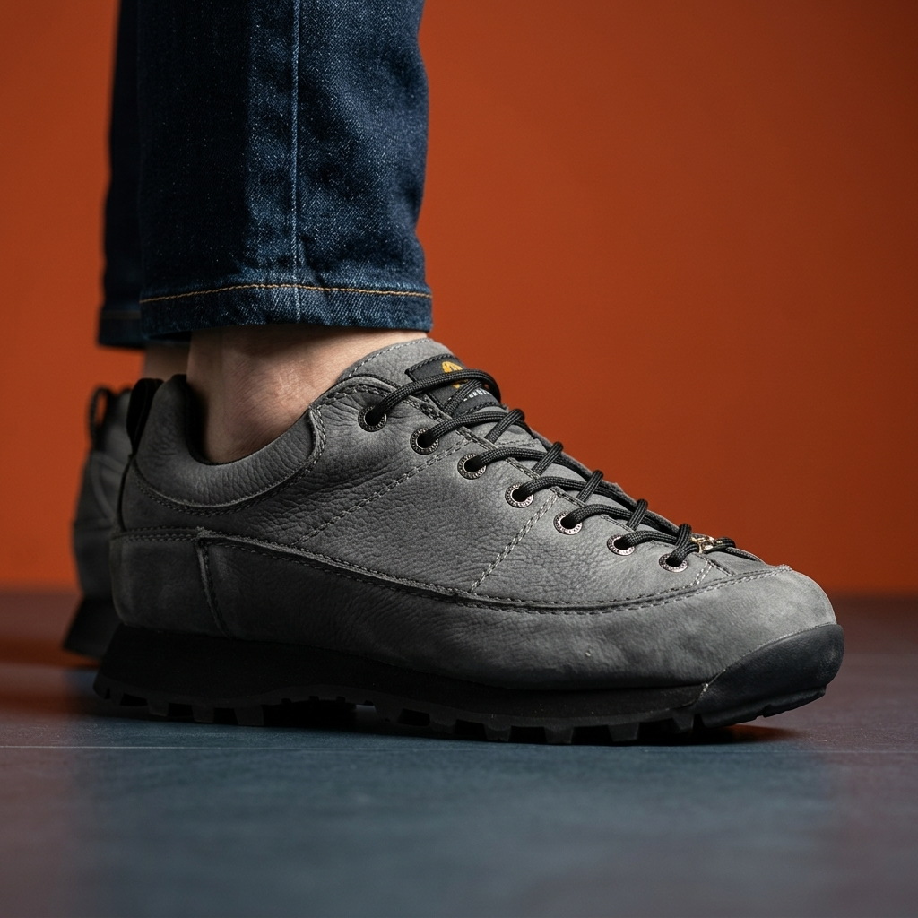 Maverick Retro Leather Sneakers