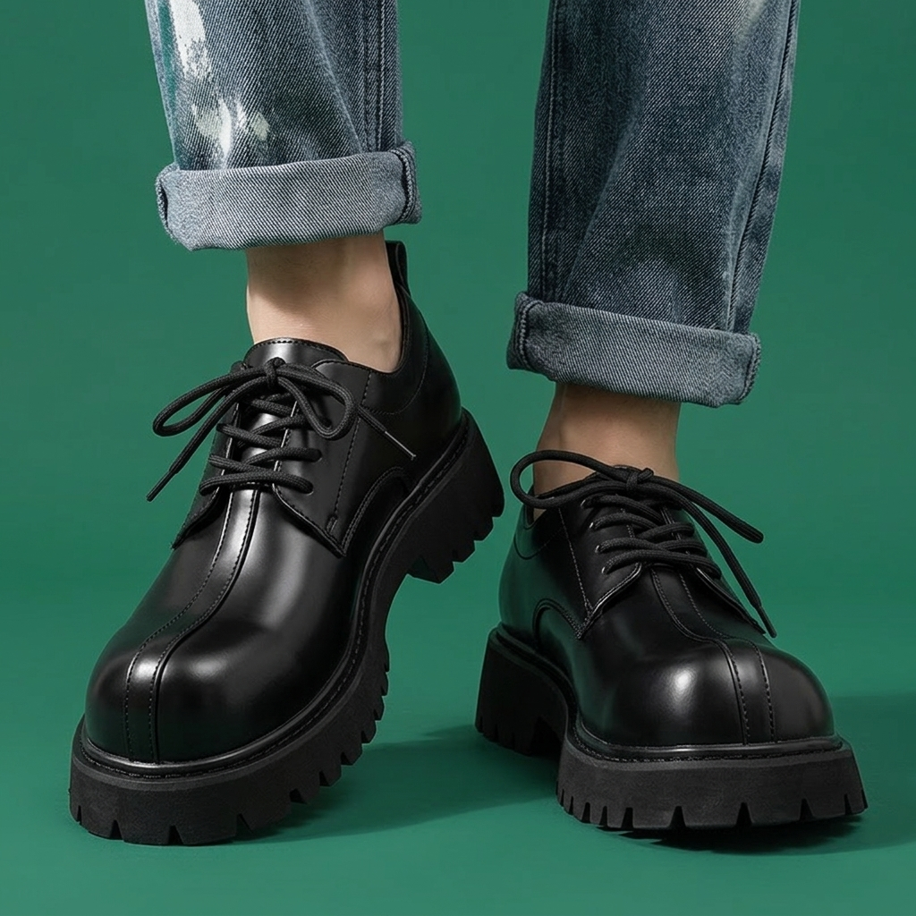 Cooper Leather Derbies