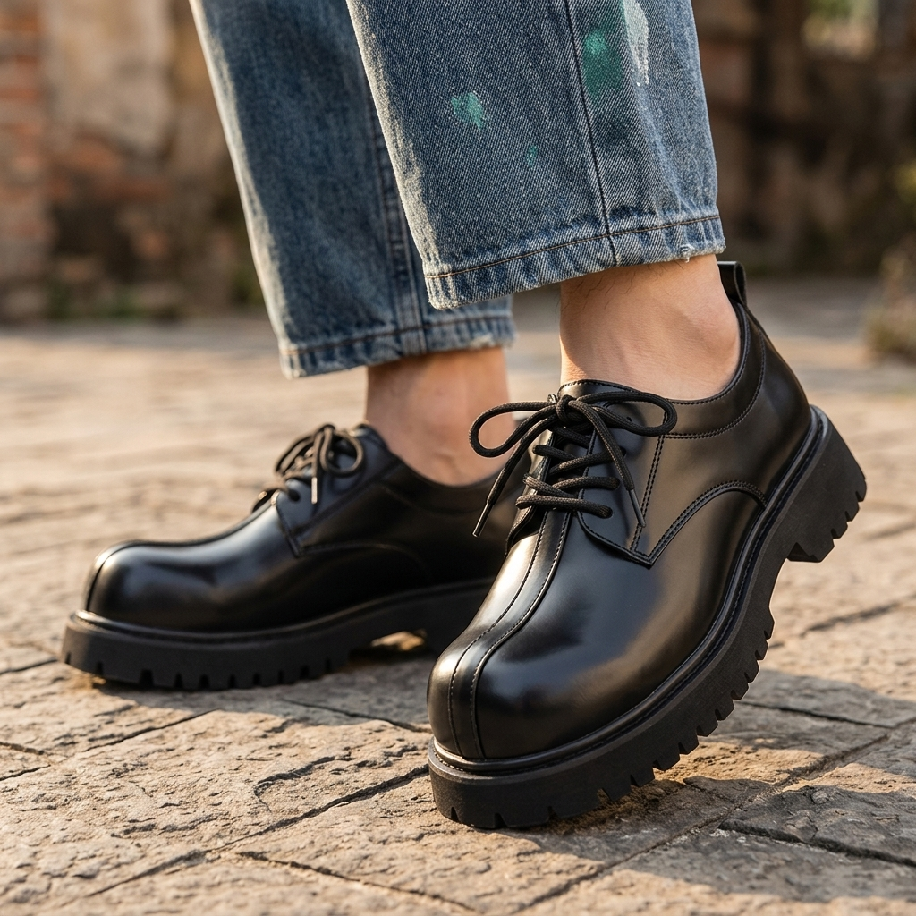 Cooper Leather Derbies
