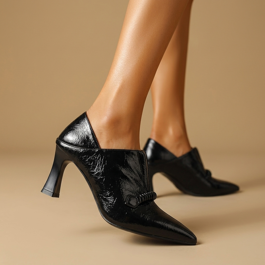 Cordelia Leather Heels