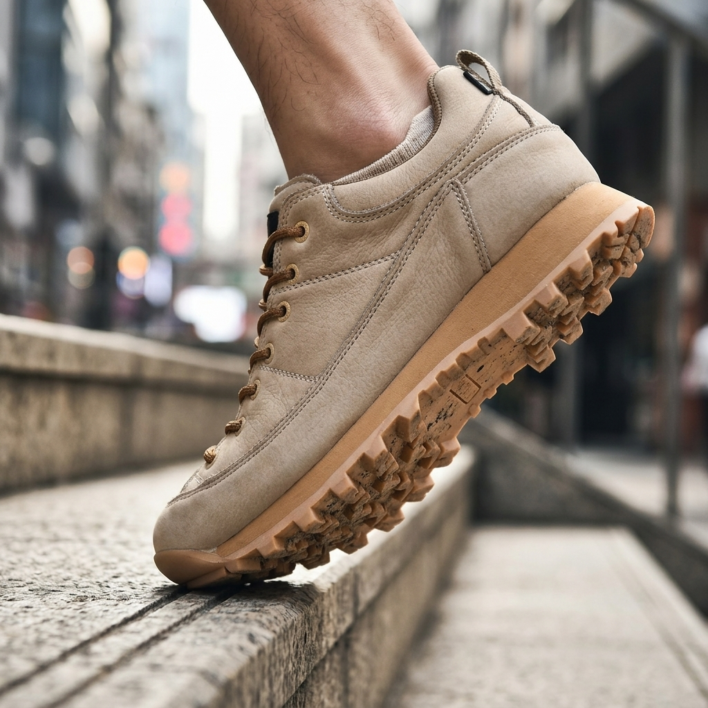 Maverick Retro Leather Sneakers