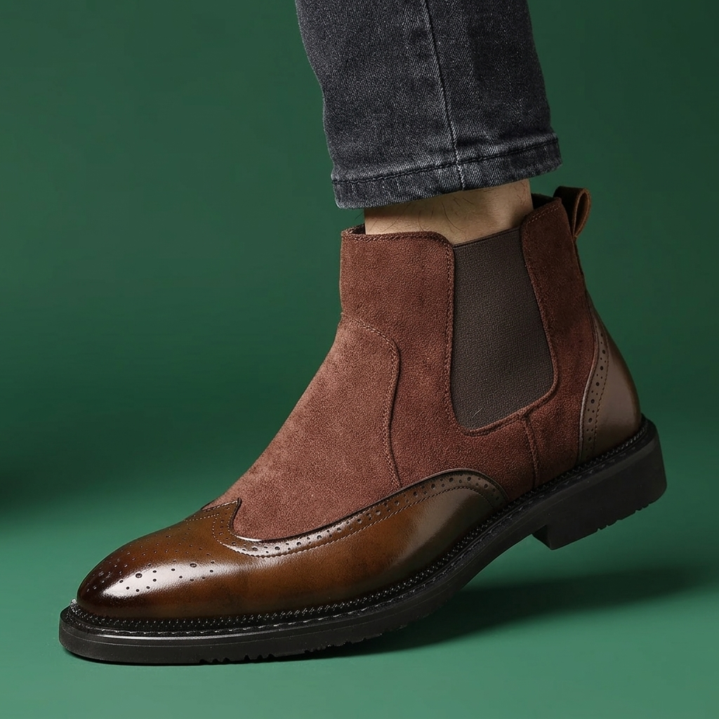 Everett Leather Chelsea Boots
