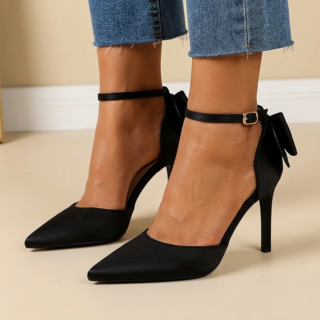 Rosalie Bow Stiletto Heels