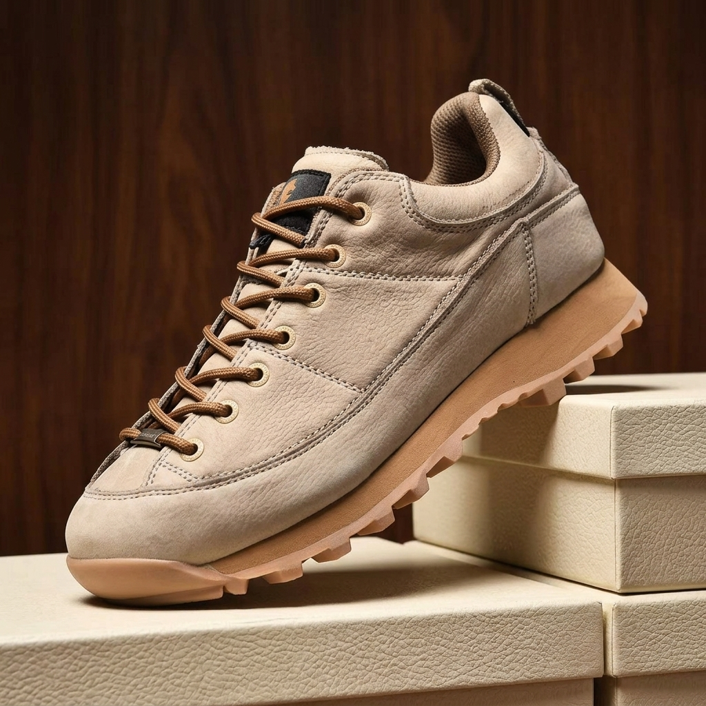 Maverick Retro Leather Sneakers