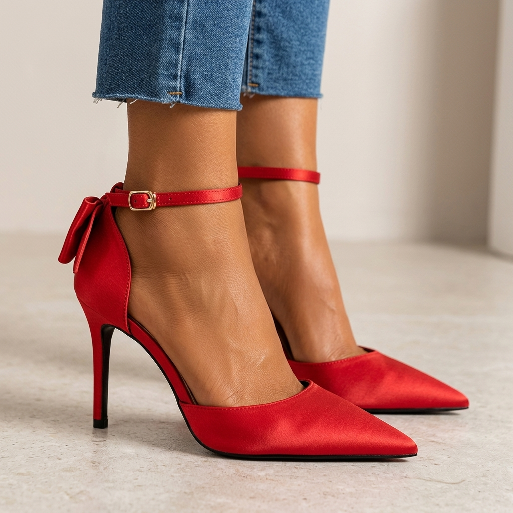 Rosalie Bow Stiletto Heels