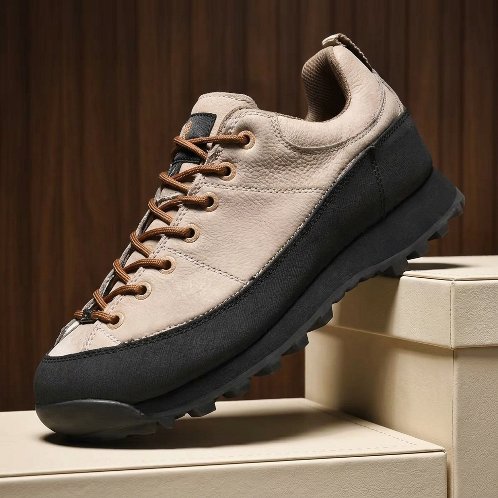 Maverick Retro Leather Sneakers