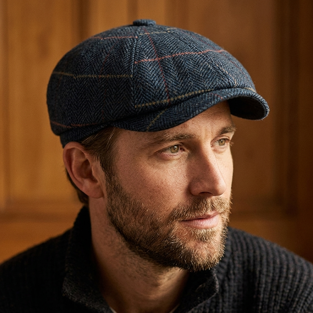 Harrison Linen-Blend Ivy Cap