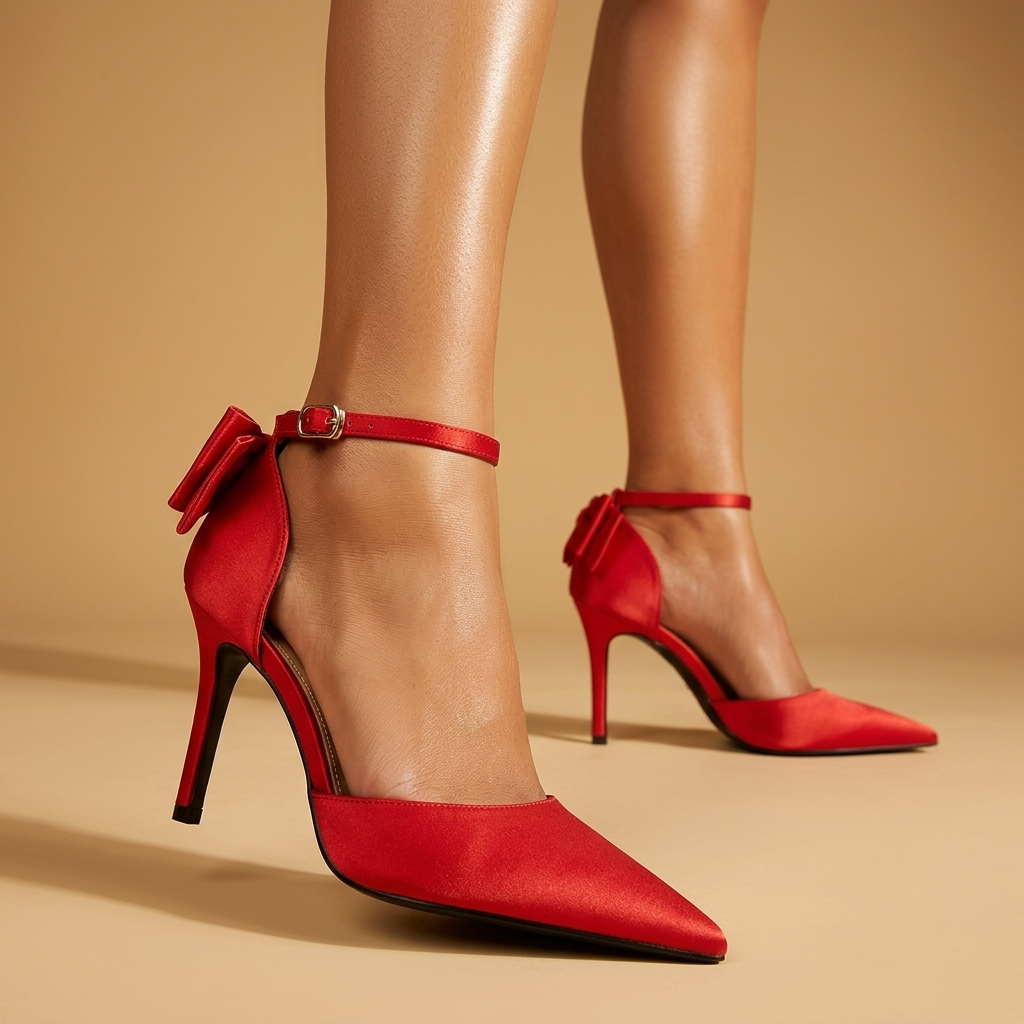 Rosalie Bow Stiletto Heels