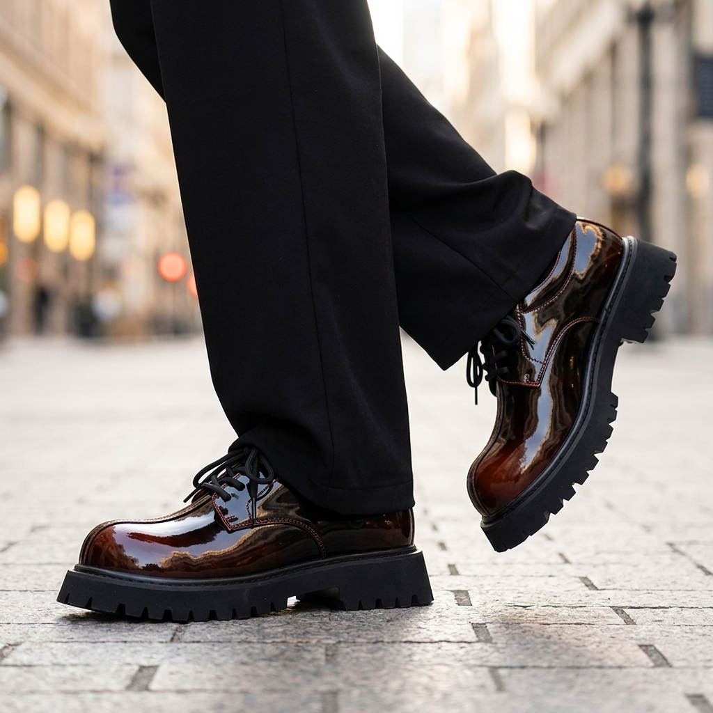 Cooper Leather Derbies