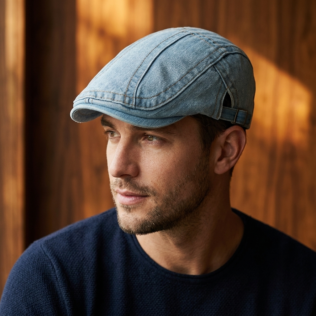Hudson Vintage Denim Cap
