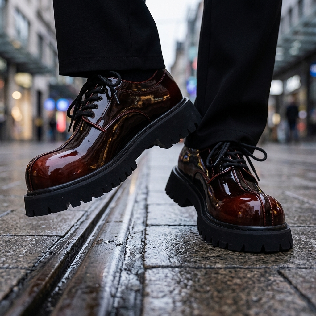 Cooper Leather Derbies
