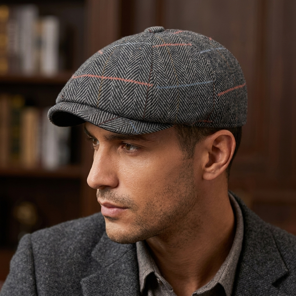 Harrison Linen-Blend Ivy Cap