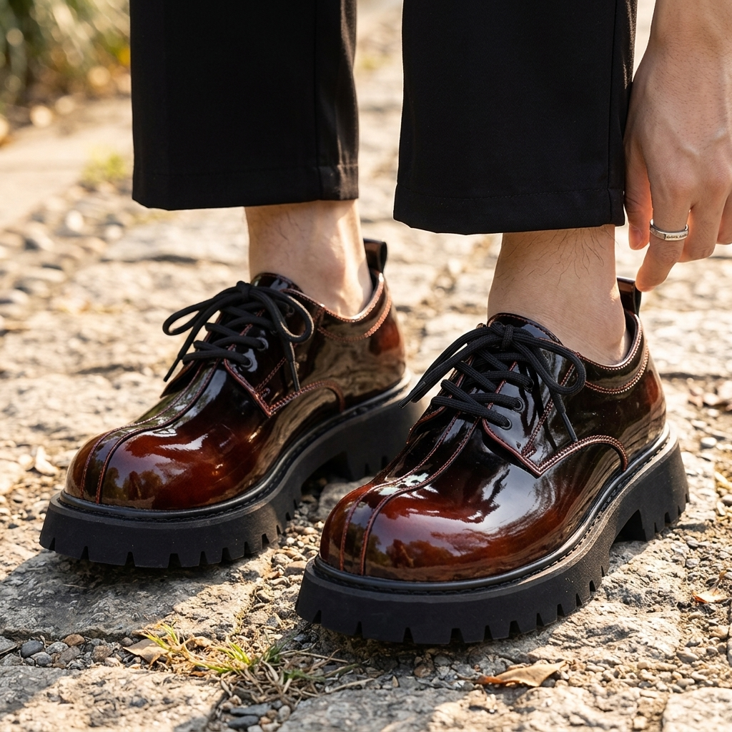 Cooper Leather Derbies