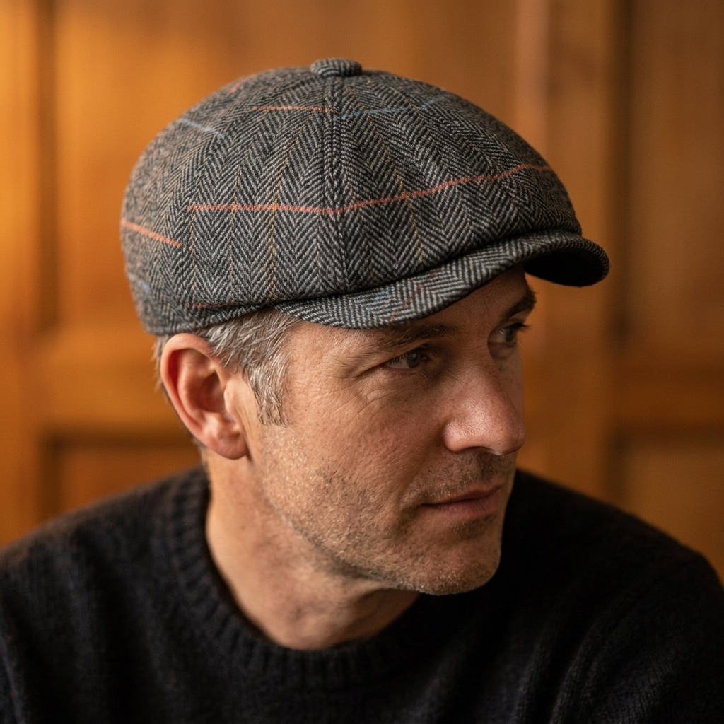 Harrison Linen-Blend Ivy Cap