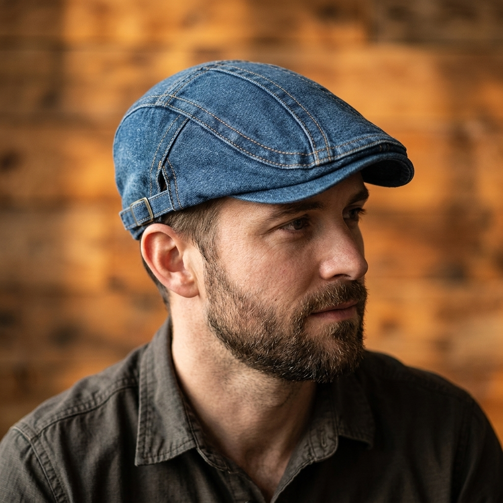 Hudson Vintage Denim Cap