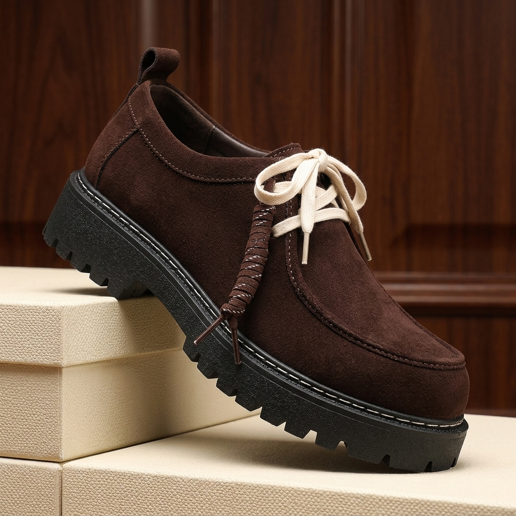 Archer Suede Lug Derbies