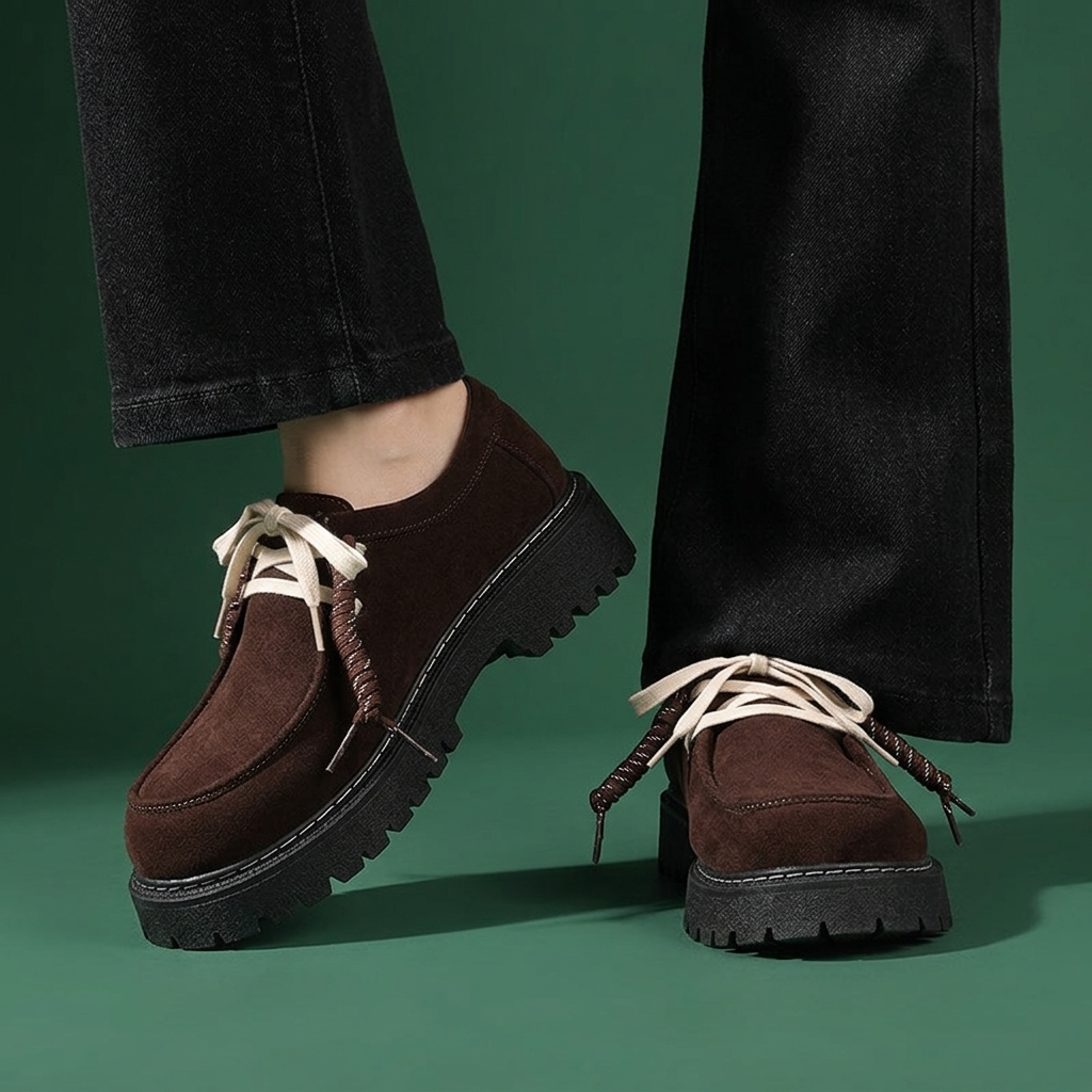 Archer Suede Lug Derbies