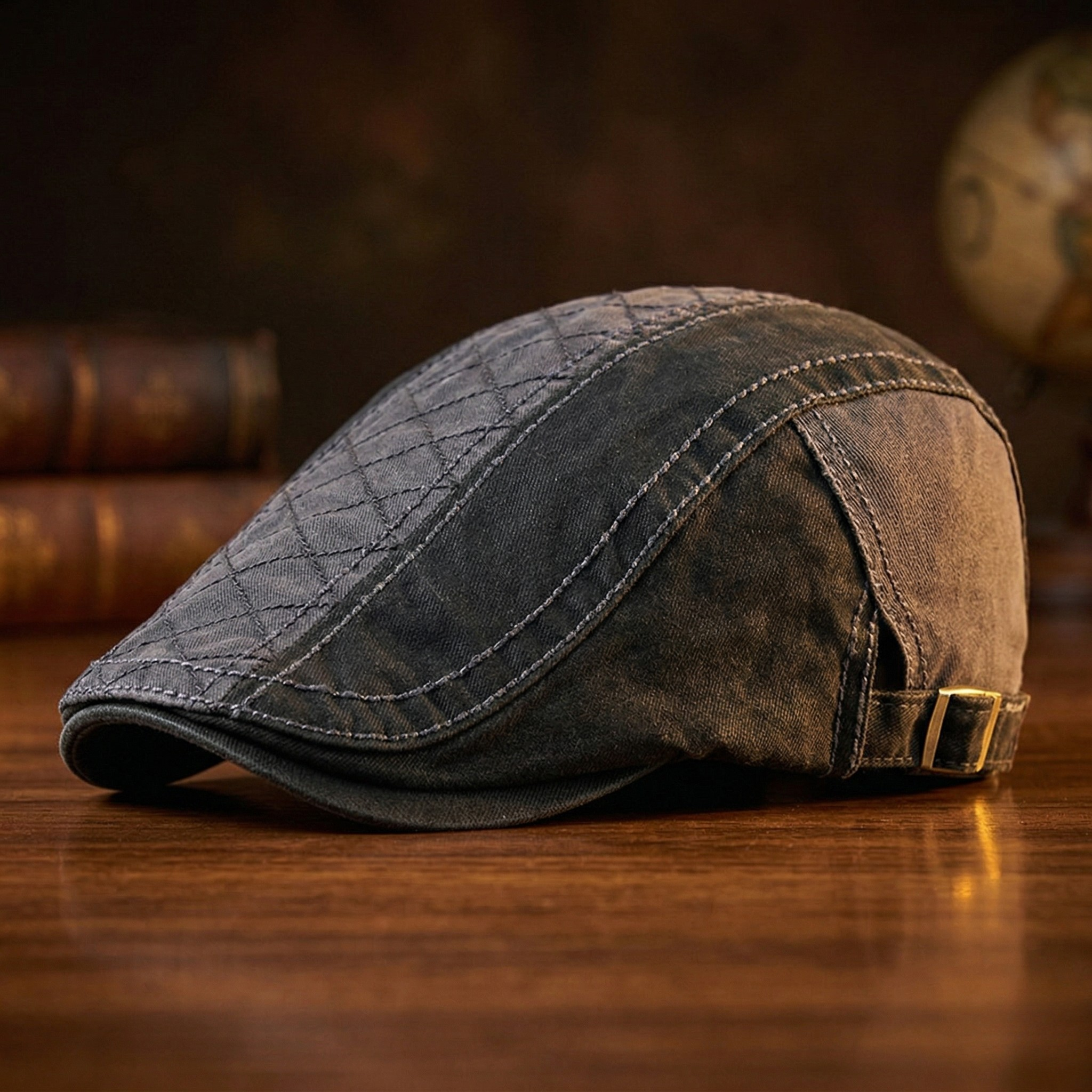 Marco Patchwork Flat Cap