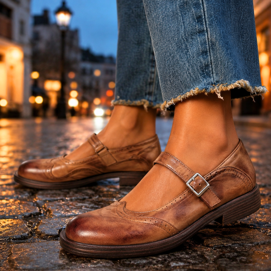 Lainey Genuine Leather Loafers
