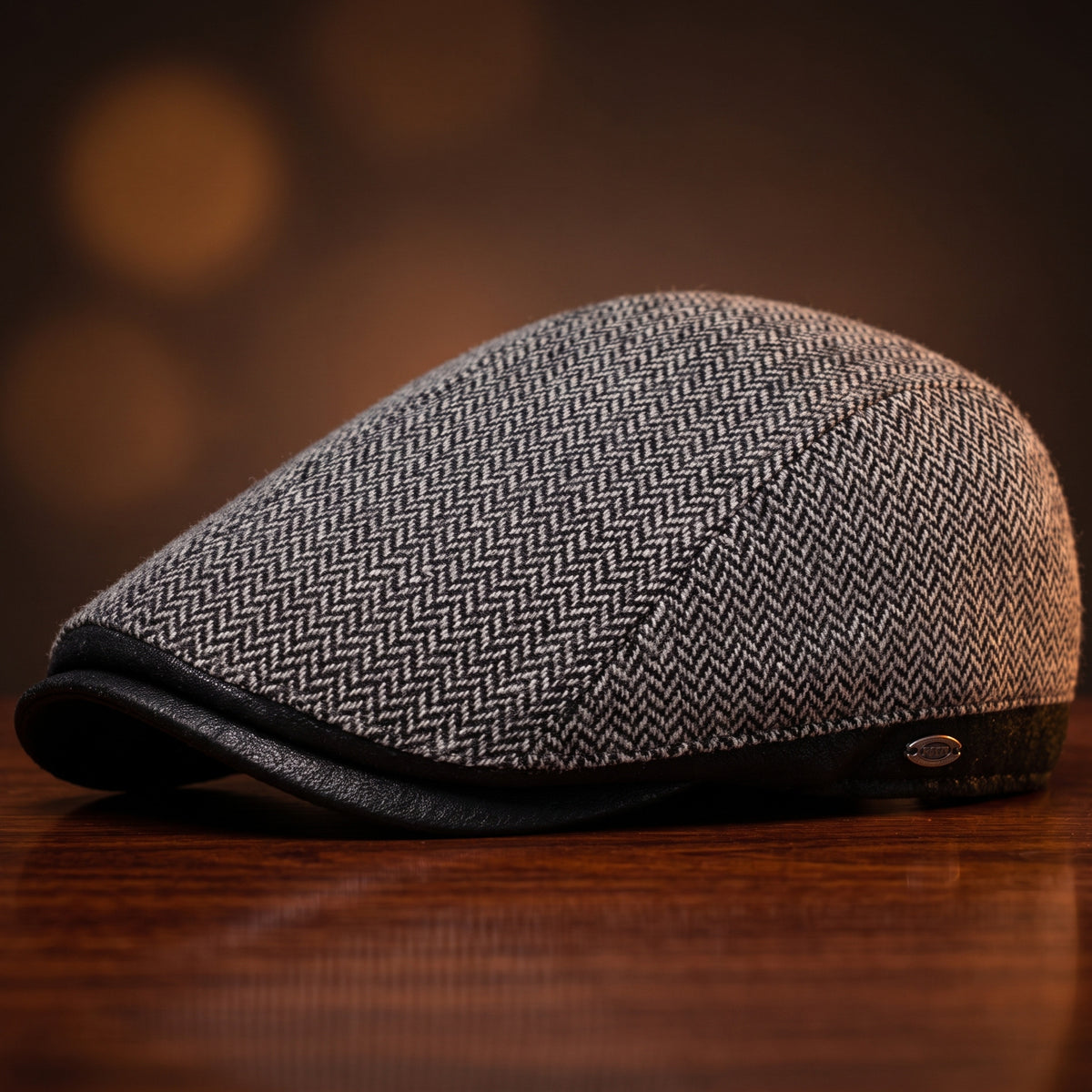 Harrison Herringbone Ivy Cap