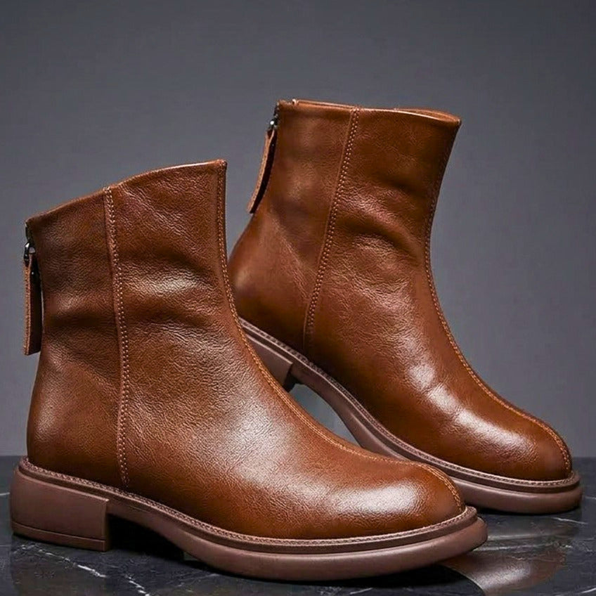 Lennox Leather Ankle Boots