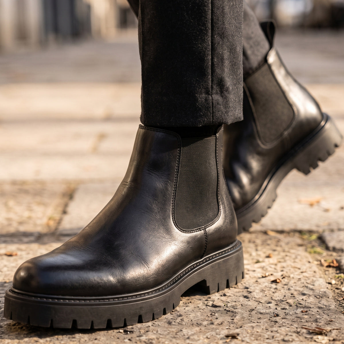Winston Leather Chelsea Boots