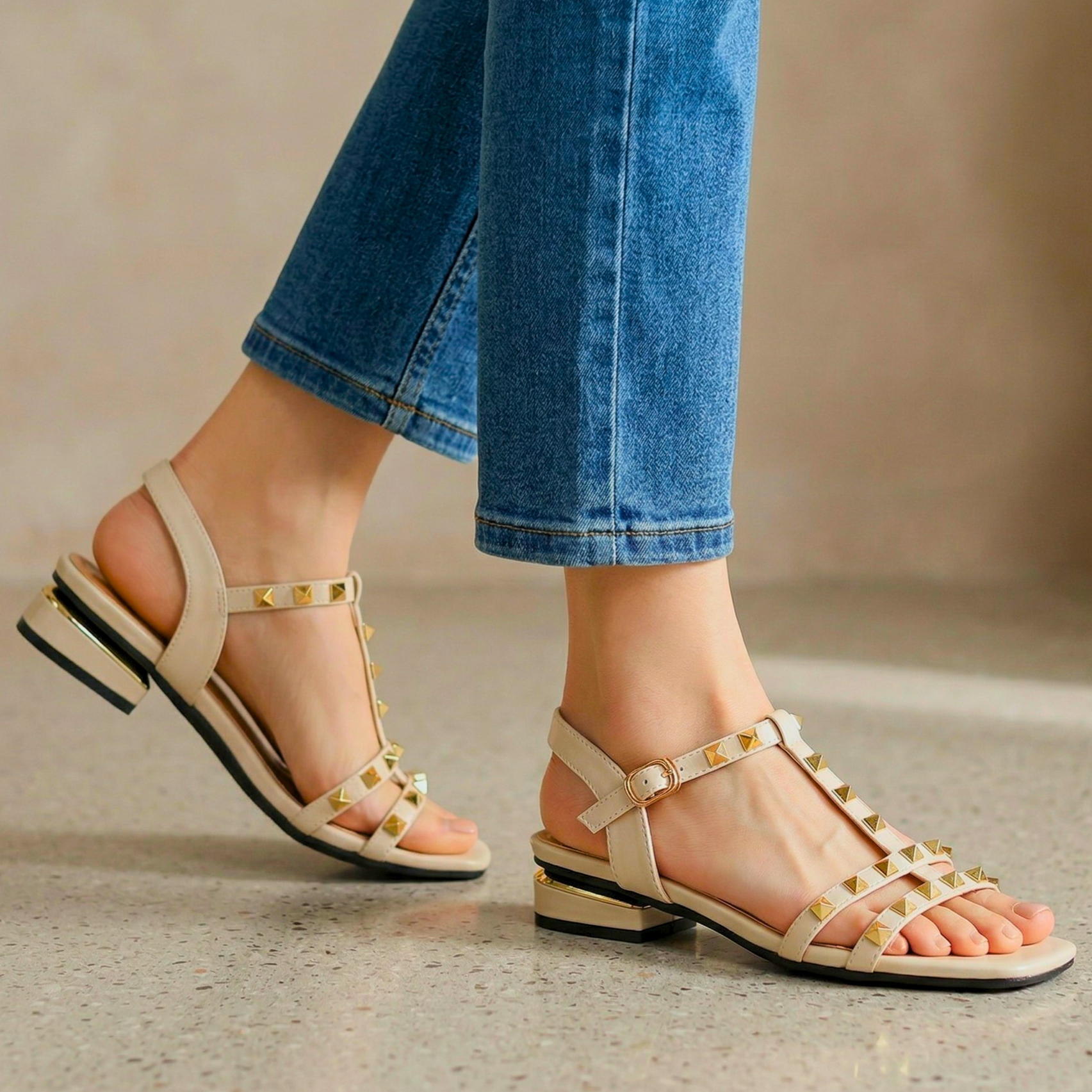 Livia Varese Studded Heels