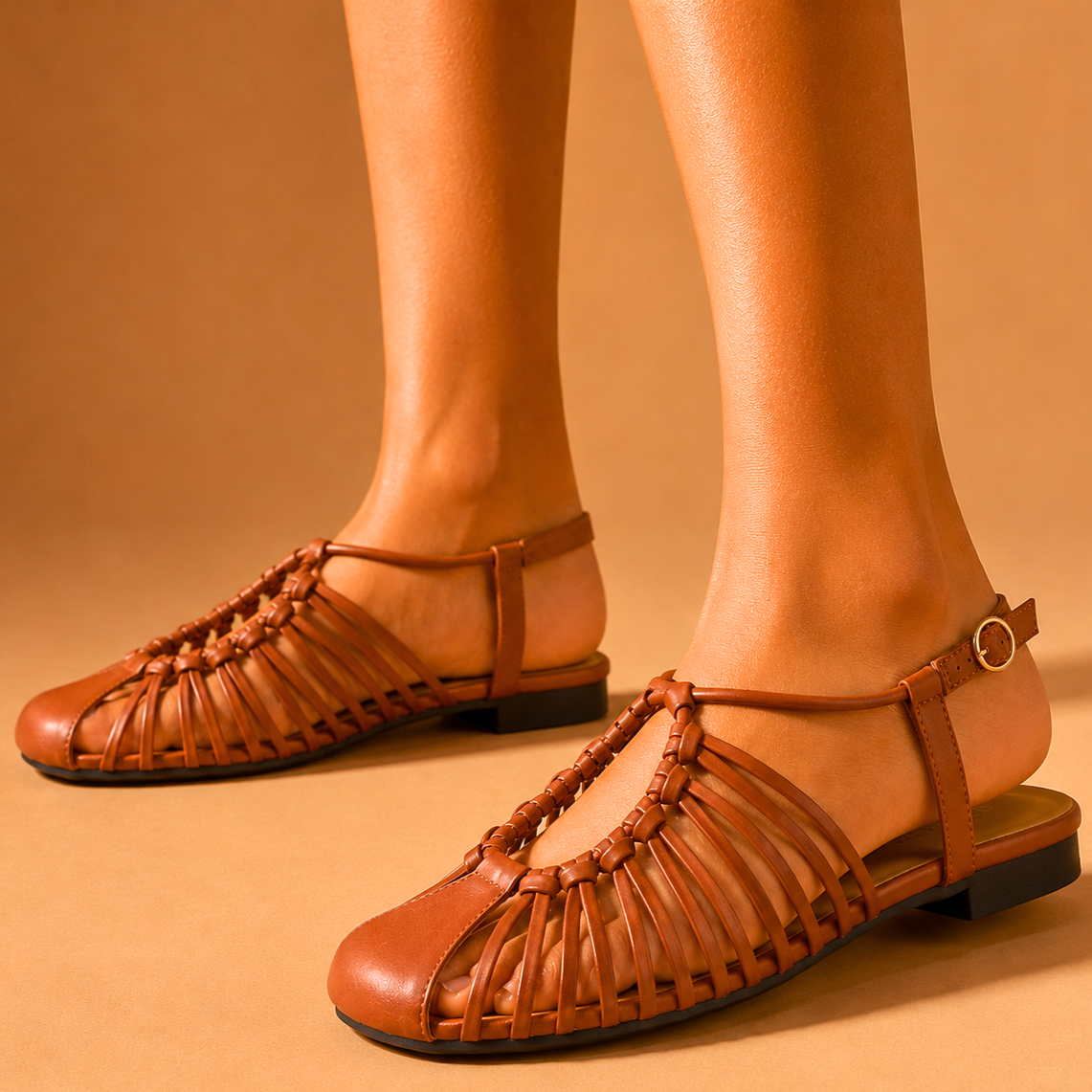 Serene Duvall Woven Sandals