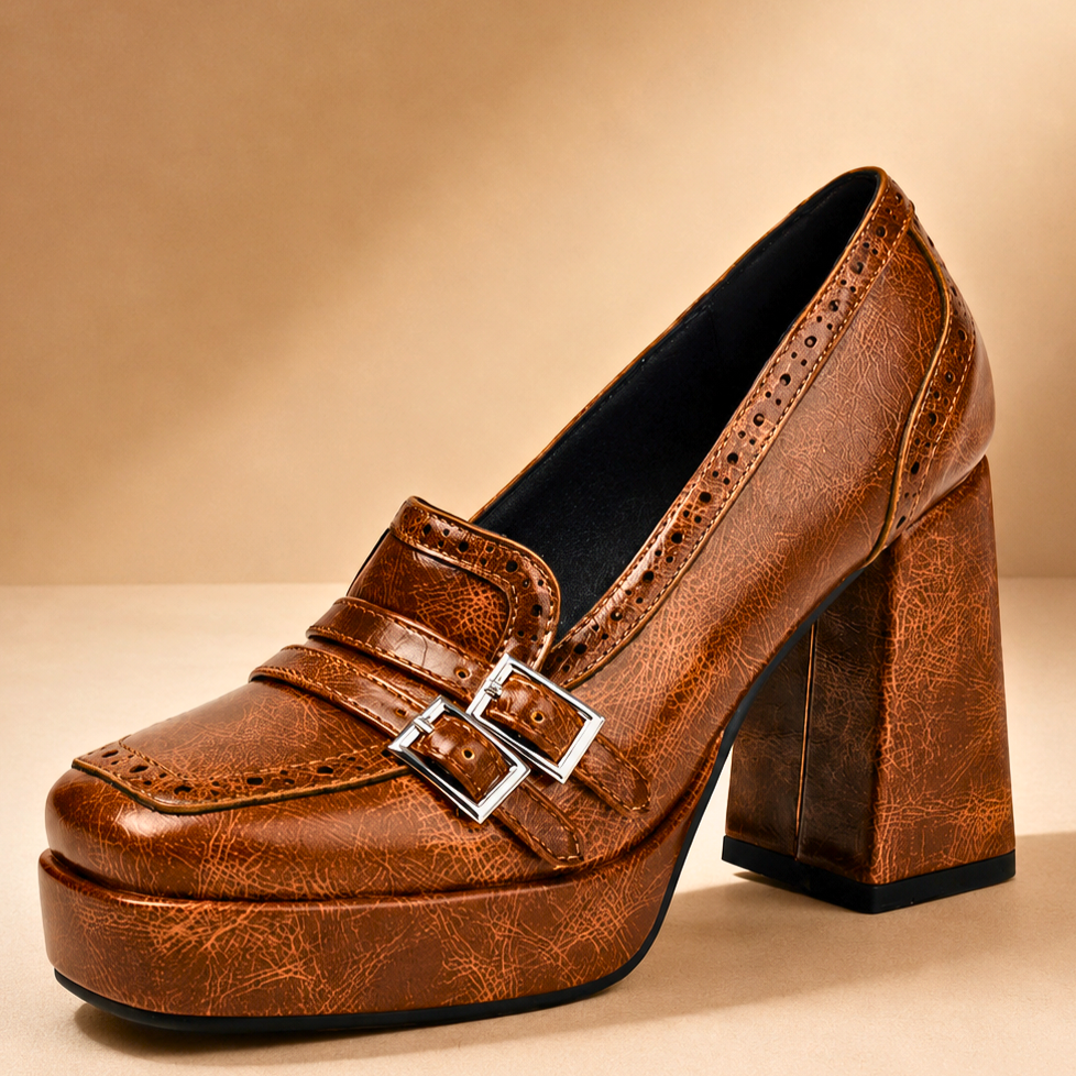 Vienna Leather Heels