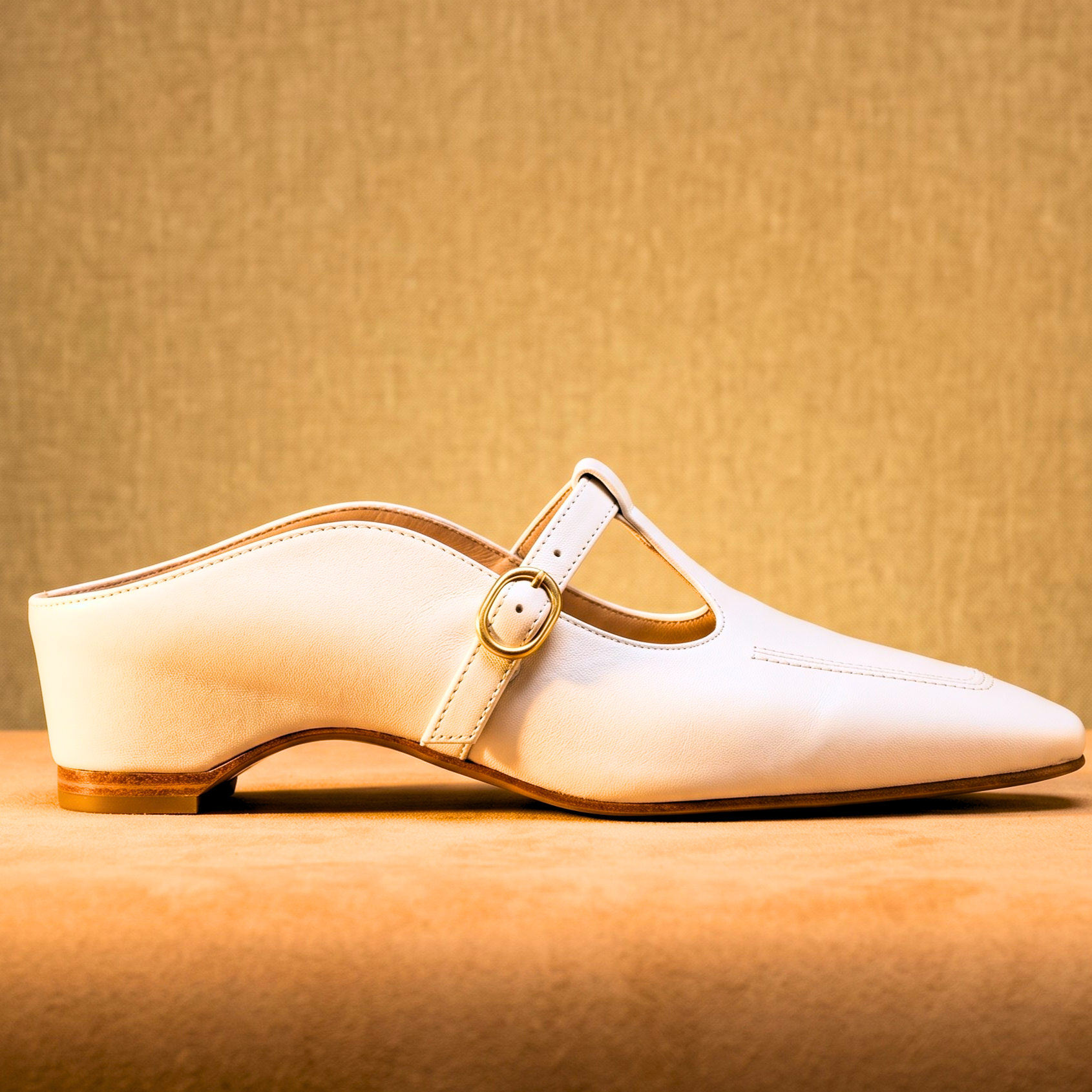 Bianca Vintage Leather Mules