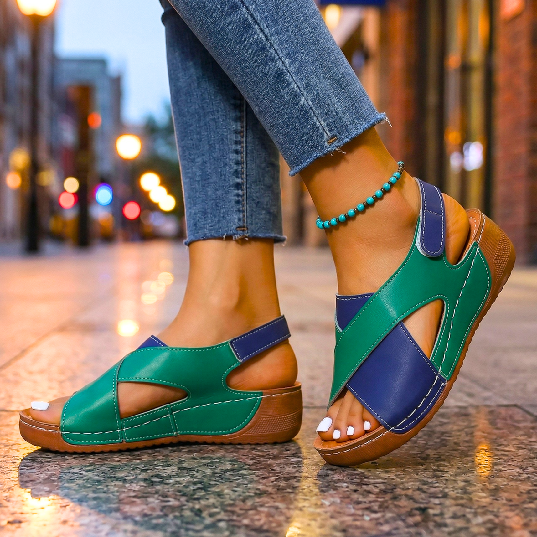 Vellara Cushioned Sandals