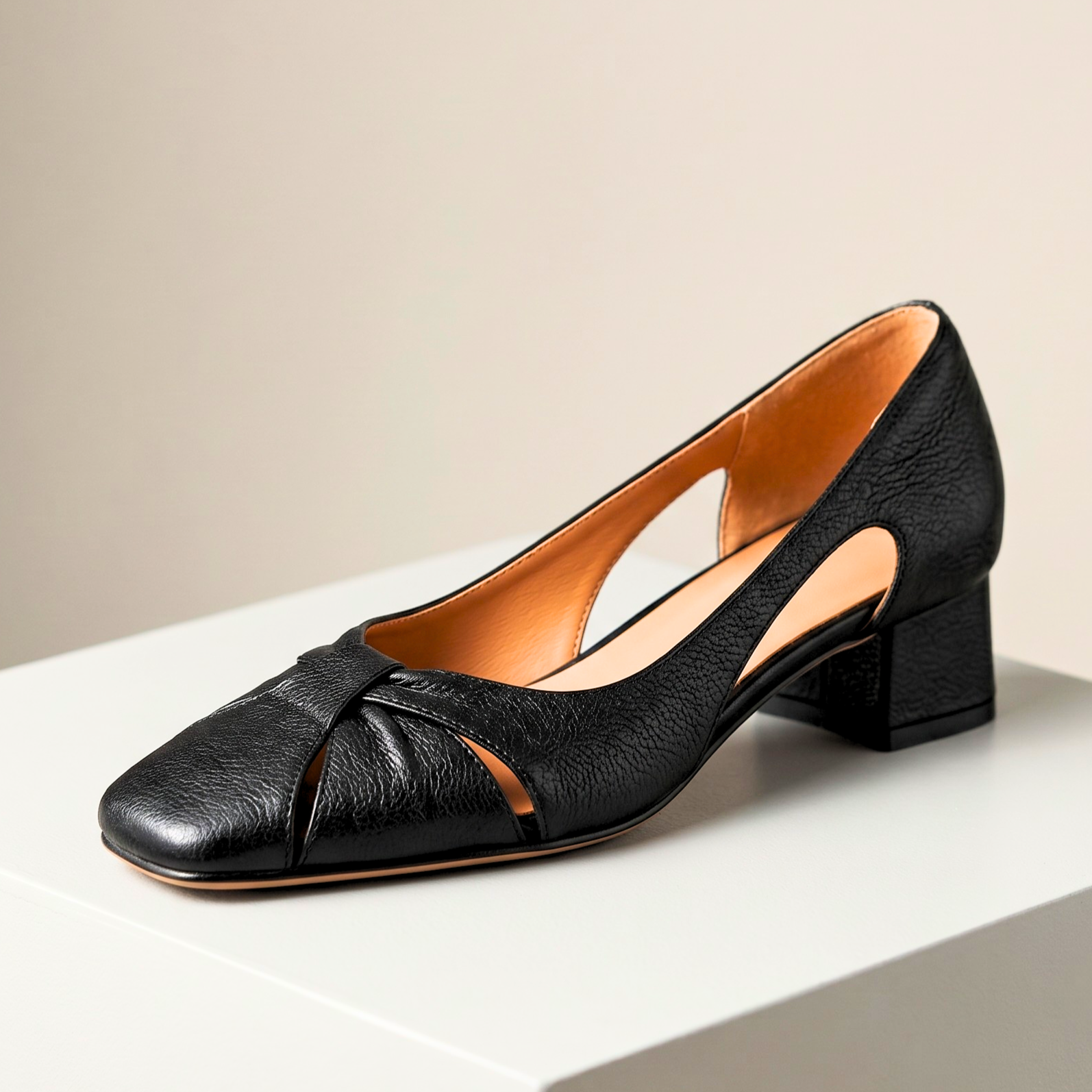 Gianna Presley Leather Heels