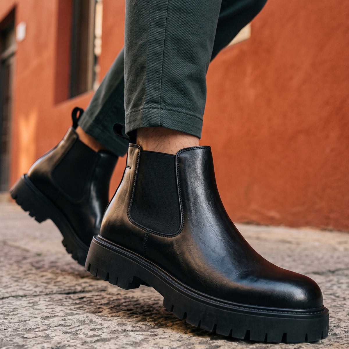 Winston Leather Chelsea Boots