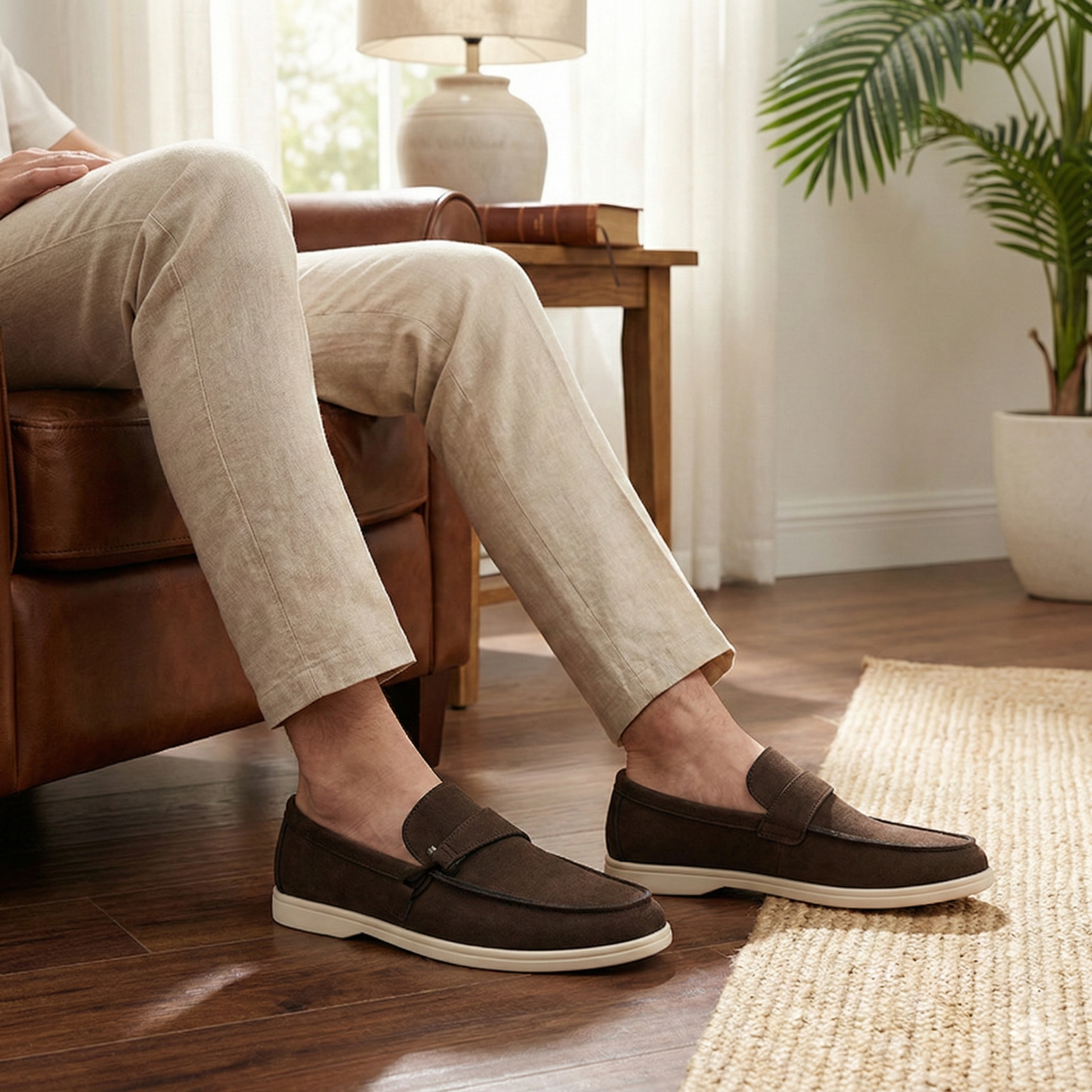 Brentwood Suede Loafers