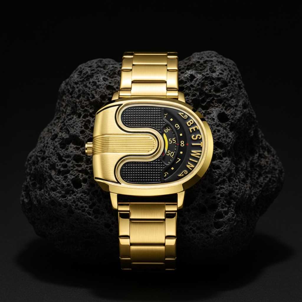 Valenor Gold Arc Watch