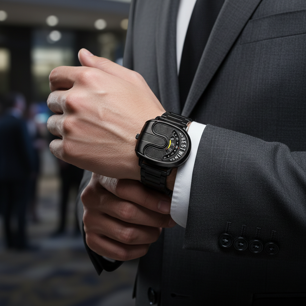 Valenor Gold Arc Watch