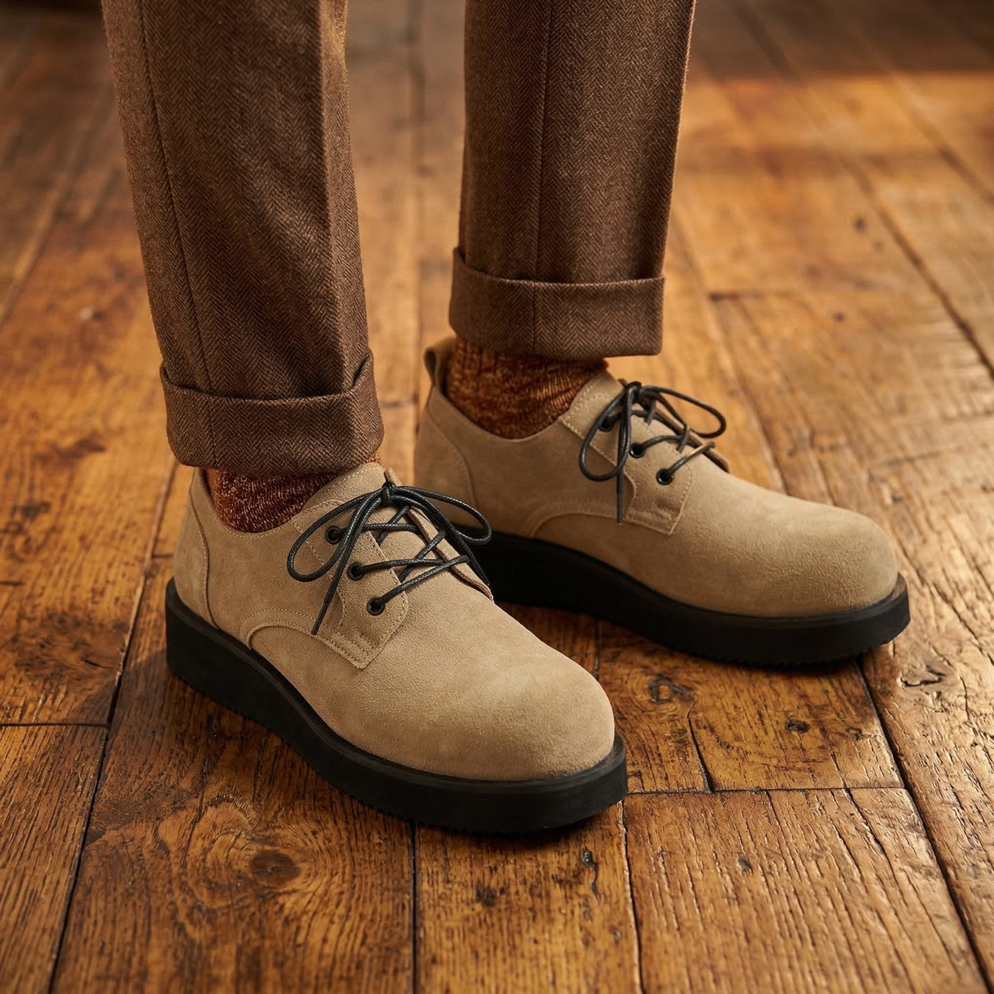 Canyon Lug Sole Derbies